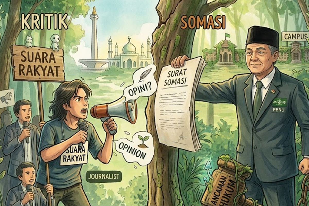 Ketika Kritik Dibalas Somasi