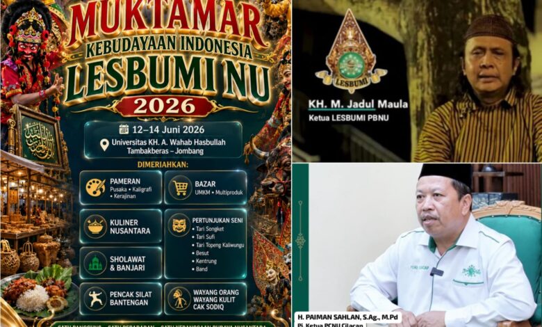 Muktamar Kebudayaan Lesbumi NU: Ulama, Budayawan hingga Pelaku Ekonomi Kreatif Kumpul di Jombang