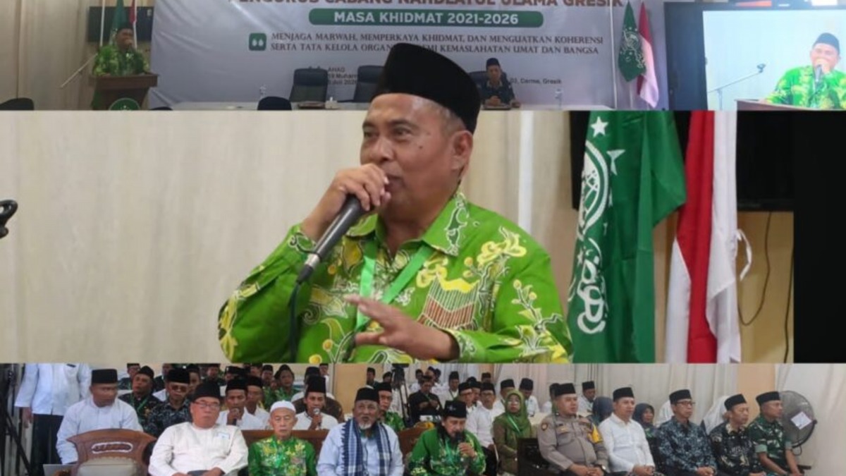 Musker III PCNU Gresik 2026, Dr. KH. Mulyadi Ungkap Inovasi Sistem Zonasi hingga Transformasi Digital