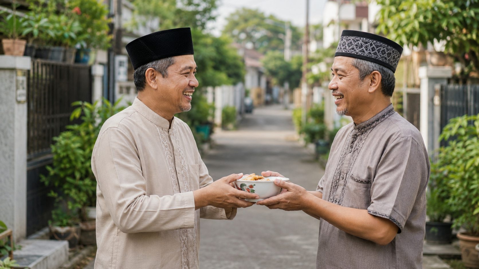 Memuliakan dan Saling Membantu kepada Tetangga